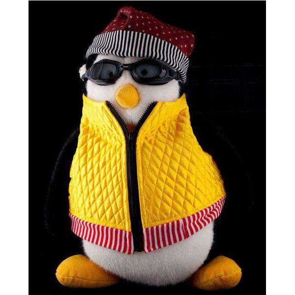Cute Stuffed Hugly Penguin Plush Animal Soft Toy